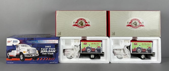 Group of First Gear 1952 Ford Dry Goods Die-Cast Vans and More