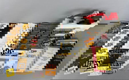 Group of Caterpillar Catalogs and More