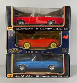 Group of Maisto Special Edition Die-Cast Cars and More