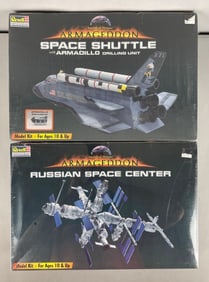 Group of 2 Revell Monogram Armageddon Space Model Kits