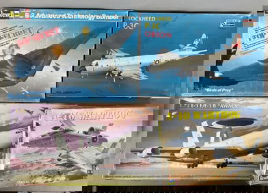 Group of Aircraft Model Kits