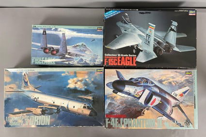 Group of Aircraft Model Kits