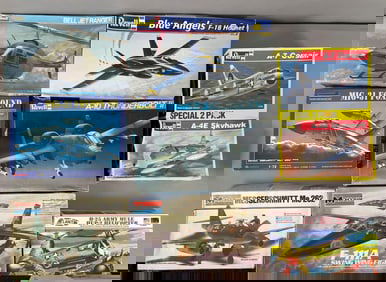 Group of Revell And Monogram Aircraft Model Kits