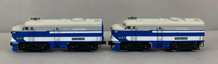 Group of 2 K-Line O Scale Wabash No. 2137 Locomotives