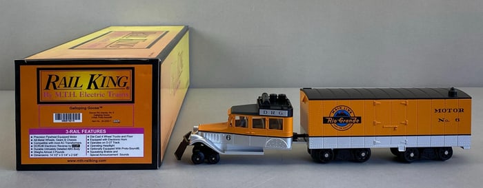 Rail King O Scale Rio Grande Galloping Goose