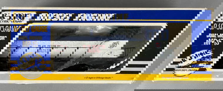 K-Line O Scale MP-15 Diesel Locomotive: Train collectors association, original packaging