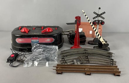 Group of Vintage Model Train Accessories