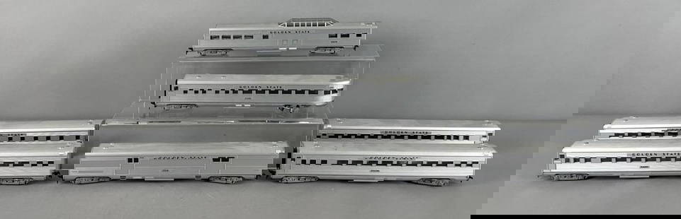 Group of HO Scale Golden State Passenger Cars: Includes lyre, flute, oboe