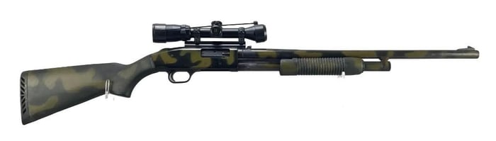 Mossberg 12 Ga. Slugster Pump Action Shotgun with Scope