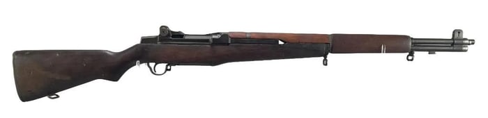 WW2 U.S. Springfield M1 Garand 30 Cal. Semi Auto Rifle with Bayonet and COA