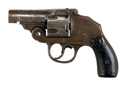 Iver Johnson Hammerless .38 Cal Top Break Double Avtion Revolver