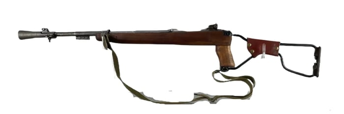U.S. Inland Paratrooper Carbine M1 30 Cal. Semi-Auto Rifle