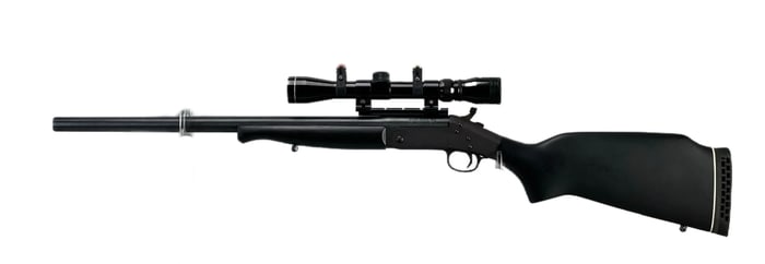 New England Firearms Model Handy Rifle 2B2 .223 REM Cal. Break Action Single Shot Rifle With Tasco S