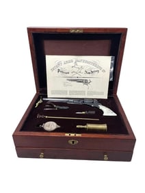 America Remembers Historic Samuel Colt Texas Paterson Belt Model .36 Cal. Revolver