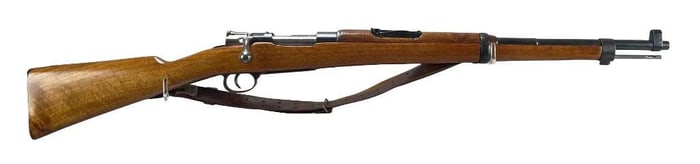 Mauser M1893 7mm Cal. Bolt Action Rifle with Bayonet