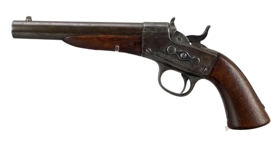 Remington Model 1867 Navy .50-70 Cal Rolling Black Pistol
