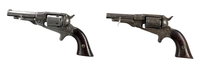 Group of 2 Remington New Model Conversion .36 Cal Single Action Revolvers