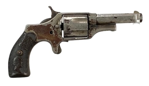 CS Shattuck Model 1870 .32 Cal Single Action Pocket Revolver