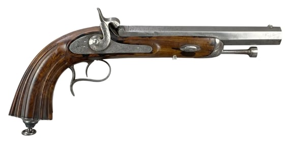 Antique 18mm Blackpowder Percussion Pistol