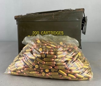 Group of 9mm Ammo - 1000 rounds of new 147 gr. CMJ sub-sonic ammo