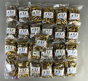 Group of 38 Spl. - 25 50 round bags of 140 gr. lead flat nose 850 fps, Cowboy Action loads