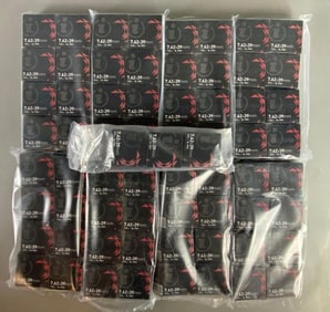 1000 Rounds of 7.26x39 Brass Case, Boxer Primed, FMJ