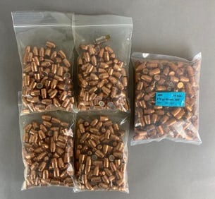 40 S and W Auto- 400 Jacketed Flatnose Bullets and 200 Jacketed 170 Gr. Bullets
