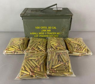 .223 Cal - 600 Rounds of New American Made 55 Gr. FMJs