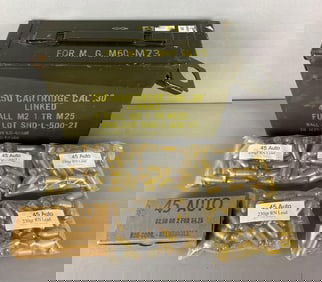 6 50 Round Boxes of New RNL 45 Caliber ACP Ammo
