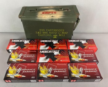 22 250 9 boxes in Steel Canister