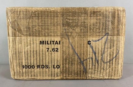 1000 Rounds of 7.62 x 39 Wolf 122 Gr. FMJ, Steel Case, Berdan Primed
