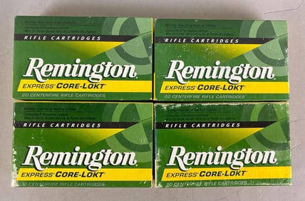 Group of 80 30-06 Springfield Remington Express Core-Lokt PSP Ammunition