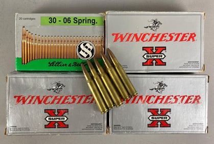 Group of 85 Assorted 30-06 Sprg Ammunition