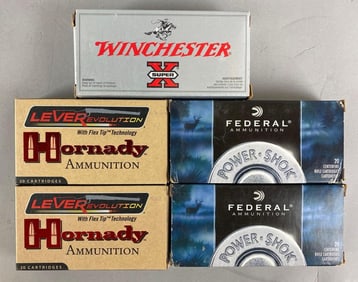 Group of 110 Assorted 30-30 Win Ammunition