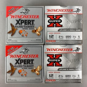 Group of 100 Winchester 12 Gauge Ammunition