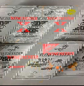 Group of 100 Assorted Winchester 12 Gauge Ammunition