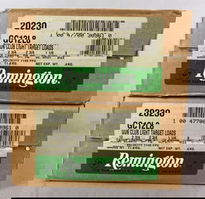 Group of 475 Remington Gun Club Target Loads 12 Gauge Ammunition