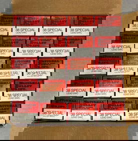 20 Boxes of National Bullet Co. Inc 38 Special Lead SWC