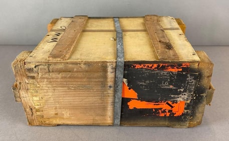 Group of 500 9 mm Ammunition in Wood Crate