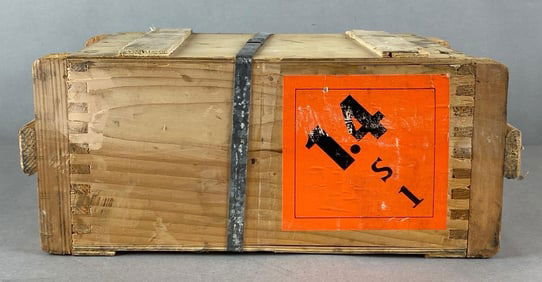 Group of 500 9 mm Ammunition in Wood Crate