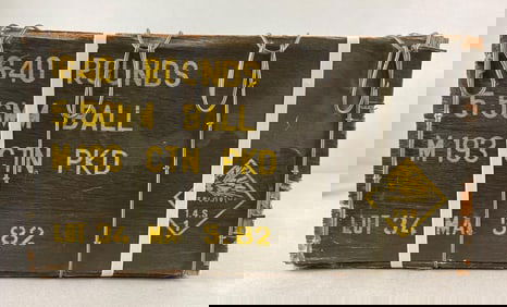 1640 Rounds of 5.56 mm Ammunition in Wood Crate