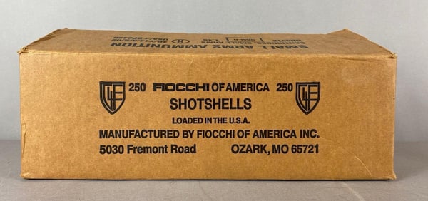 10 Boxes of 25 Fiocchi 12 Gauge Shotgun Ammunition