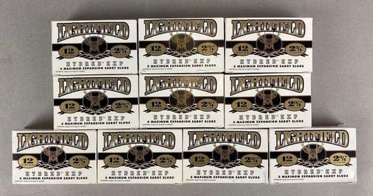 10 Boxes of 5 Lightfield 12 Gauge Shotgun Ammunition