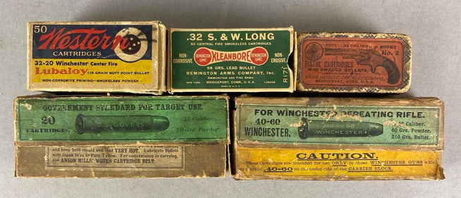 Group of Vintage Assorted Ammunition