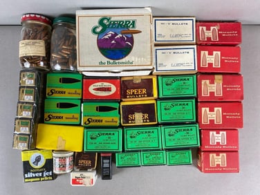 Large Group of Assorted Bullets