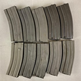 Group of 10 Fusil 223/556 Banana Magazines