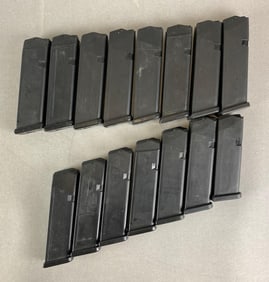 Group of 15 Glock .40 Magazines