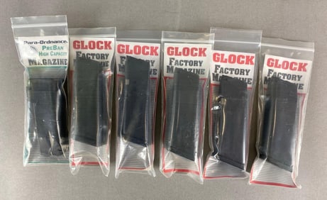 Group of 6 .45 Magazines