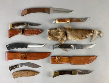 Group of 7 Knives