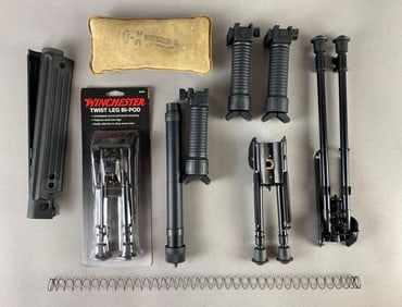 Group of Firearm Accessories and More